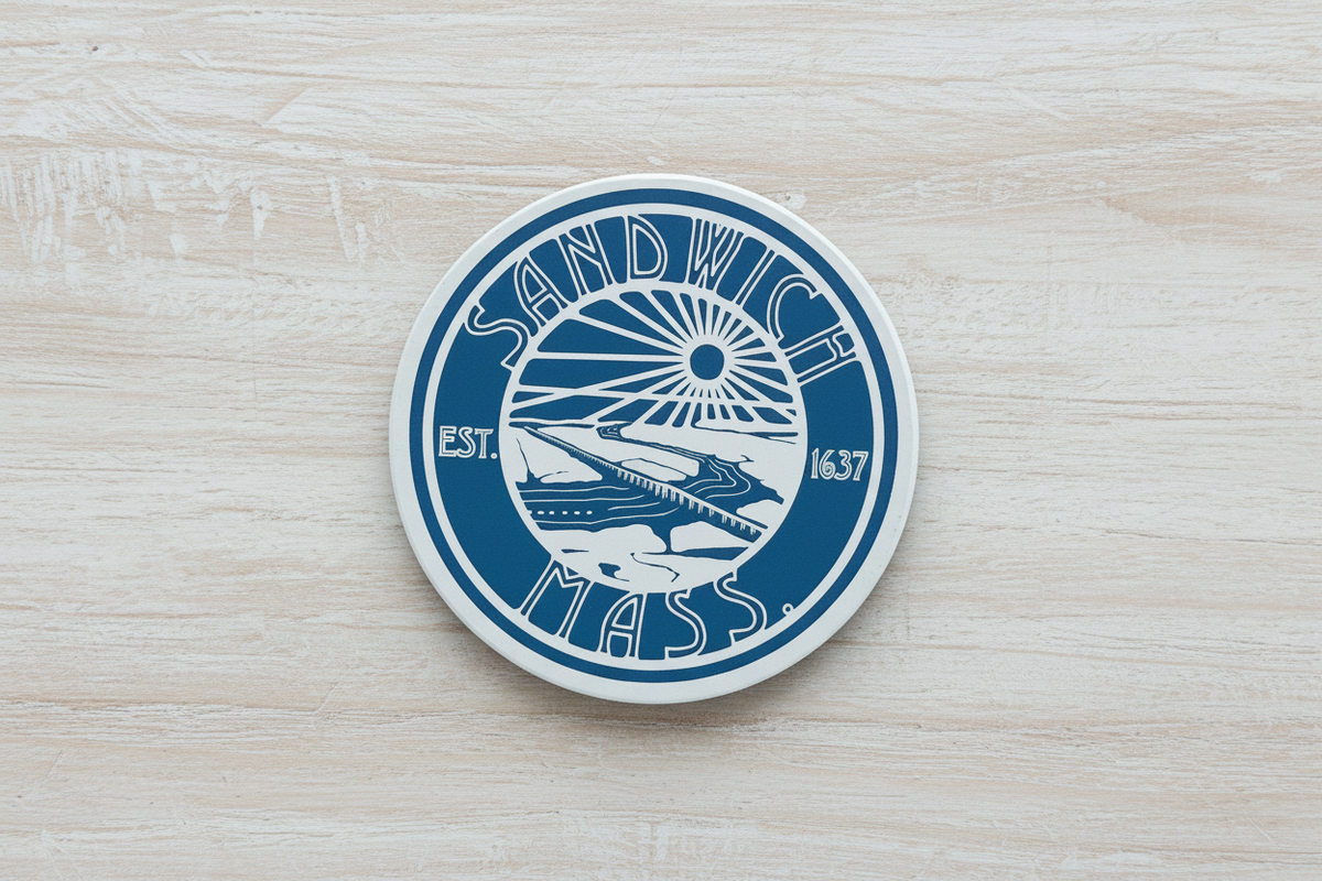 Sandwich MA Drink Coaster Set